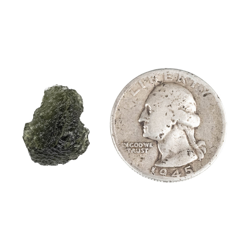 Moldavite 1.86 g 16x14x7mm - InnerVision Crystals