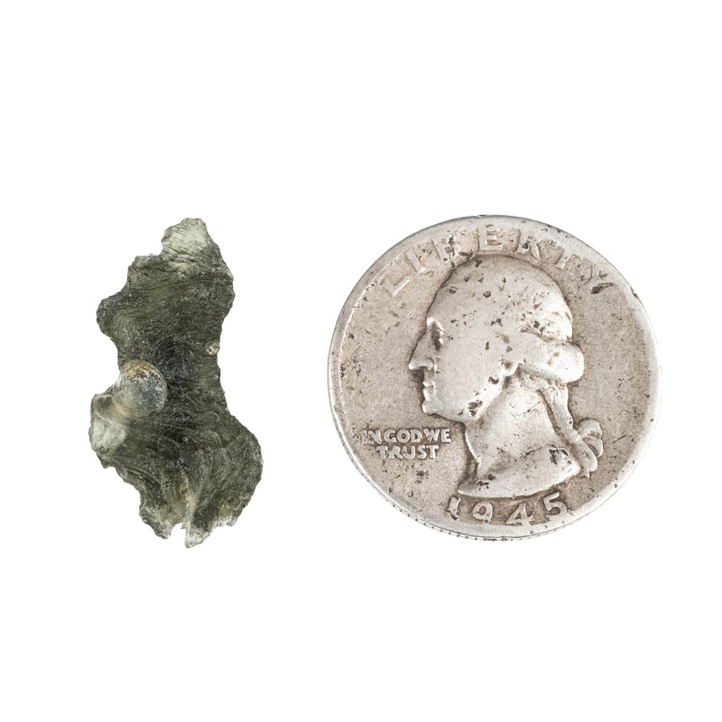 Moldavite 2 g 22x11x9mm - InnerVision Crystals