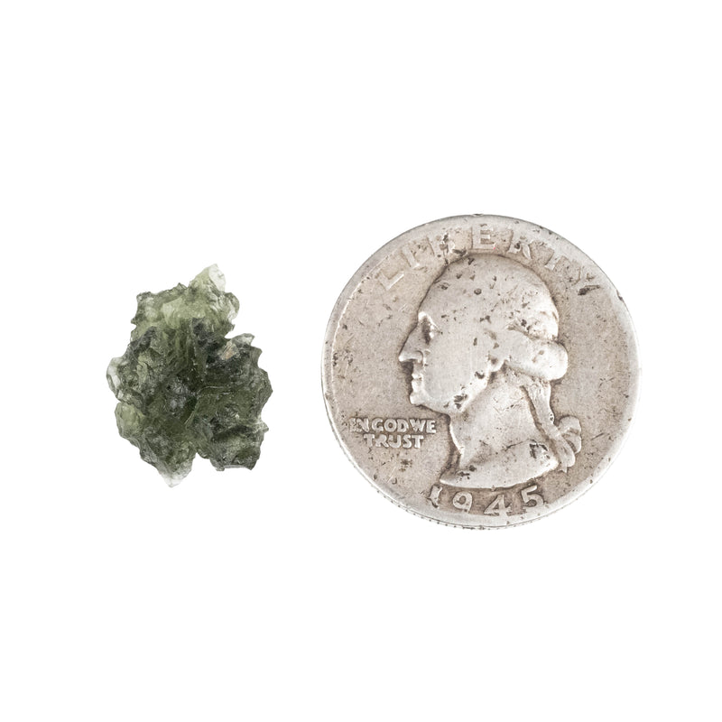 Moldavite 1.33 g 16x12x11mm - InnerVision Crystals