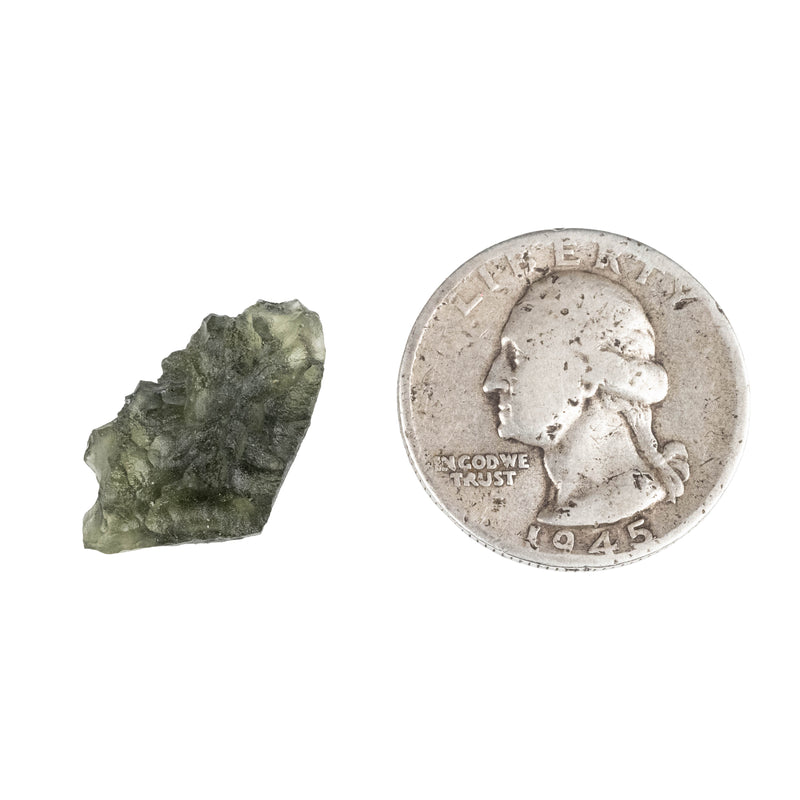 Moldavite 2.06 g 22x13x8mm - InnerVision Crystals