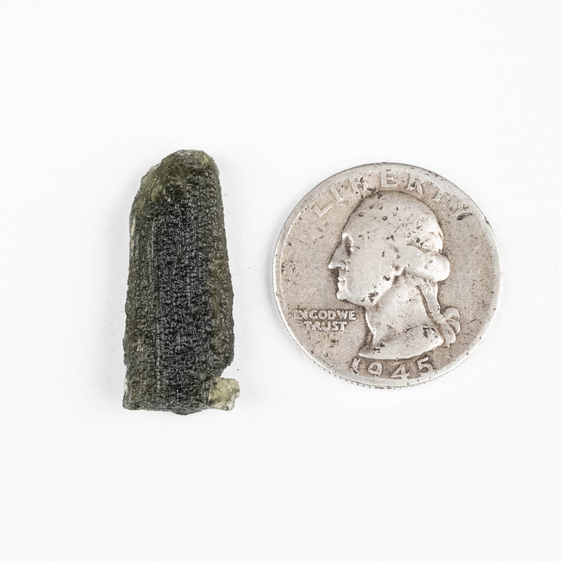 Moldavite 2.93 g 27x11x7mm - InnerVision Crystals