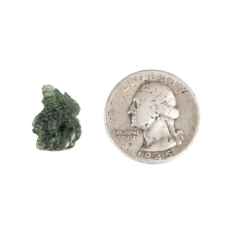 Moldavite 2.25 g 18x12x11mm - InnerVision Crystals
