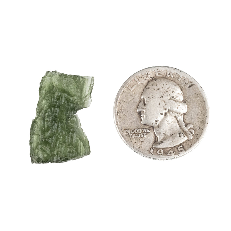 Moldavite 2.64 g 23x15x6mm - InnerVision Crystals