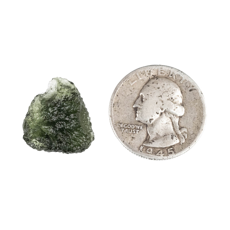 Moldavite 2.44 g 18x18x9mm - InnerVision Crystals