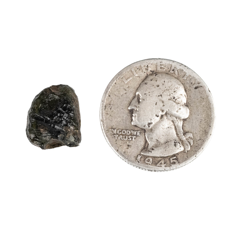 Moldavite 1.37 g 14x11x7mm - InnerVision Crystals
