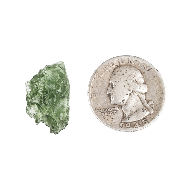 Moldavite 2.13 g 23x14x8mm - InnerVision Crystals