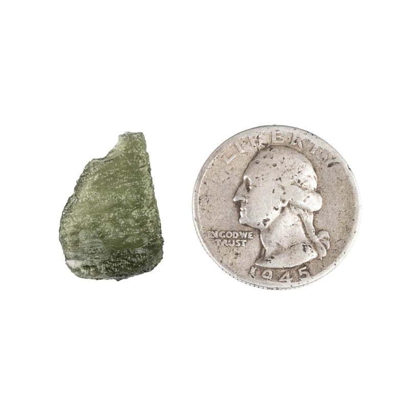 Moldavite 1.74 g 22x14x5mm - InnerVision Crystals