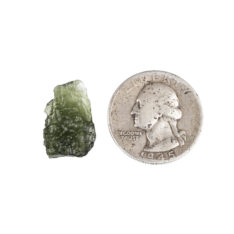 Moldavite 1.69 g 20x12x7mm - InnerVision Crystals