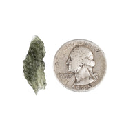 Moldavite 1.39 g 27x10x7mm - InnerVision Crystals
