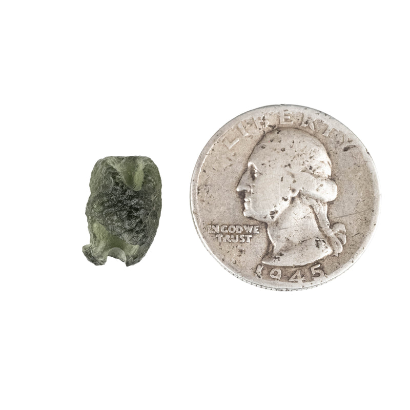Moldavite 1.28 g 15x9x9mm - InnerVision Crystals
