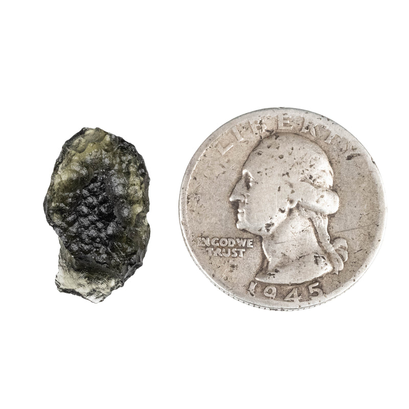 Moldavite 1.71 g 20x12x7mm - InnerVision Crystals