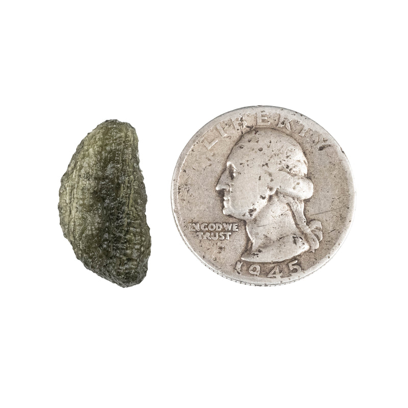 Moldavite 1.46 g 22x11x5mm - InnerVision Crystals