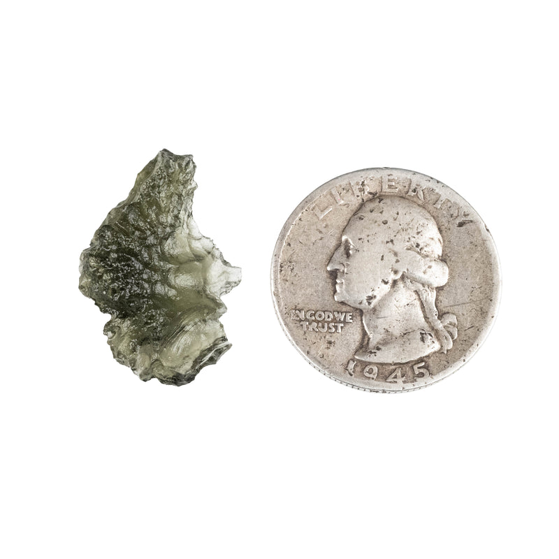 Moldavite 1.91 g 24x16x6mm - InnerVision Crystals