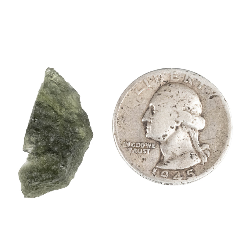 Moldavite 2.61 g 25x13x8mm - InnerVision Crystals