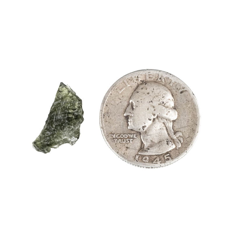 Moldavite 1.12 g 17x8x7mm - InnerVision Crystals