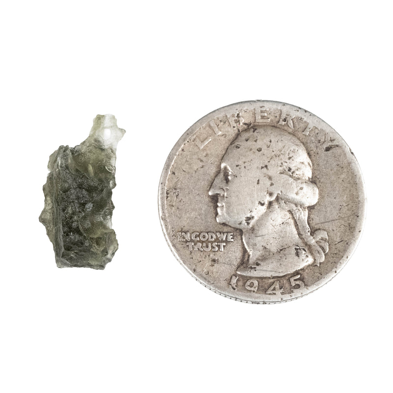 Moldavite 1.06 g 18x10x8mm - InnerVision Crystals