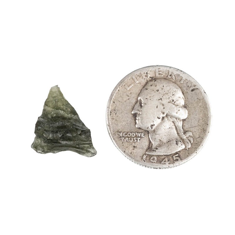 Moldavite 1.40 g 18x12x9mm - InnerVision Crystals
