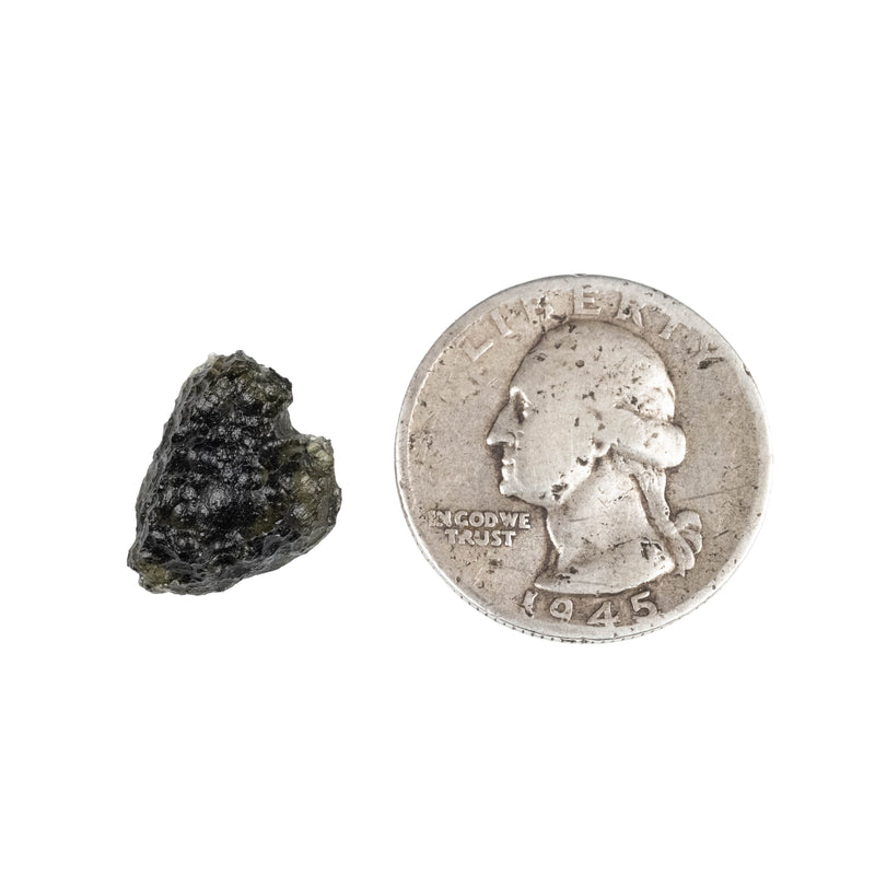 Moldavite 1.71 g 15x11x8mm - InnerVision Crystals