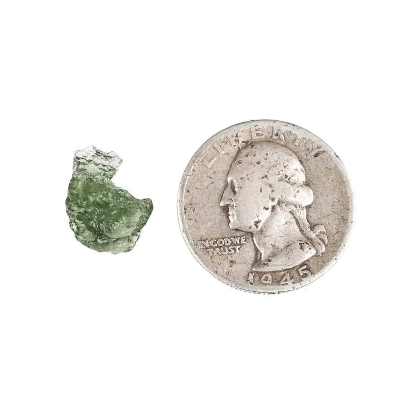 Moldavite 0.73 g 15x11x5mm - InnerVision Crystals