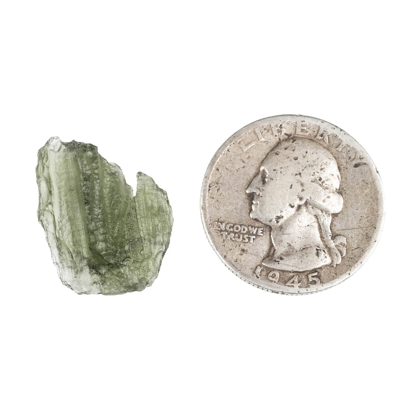Moldavite 1.68 g 21x17x6mm - InnerVision Crystals