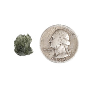 Moldavite 1.23 g 14x10x9mm - InnerVision Crystals
