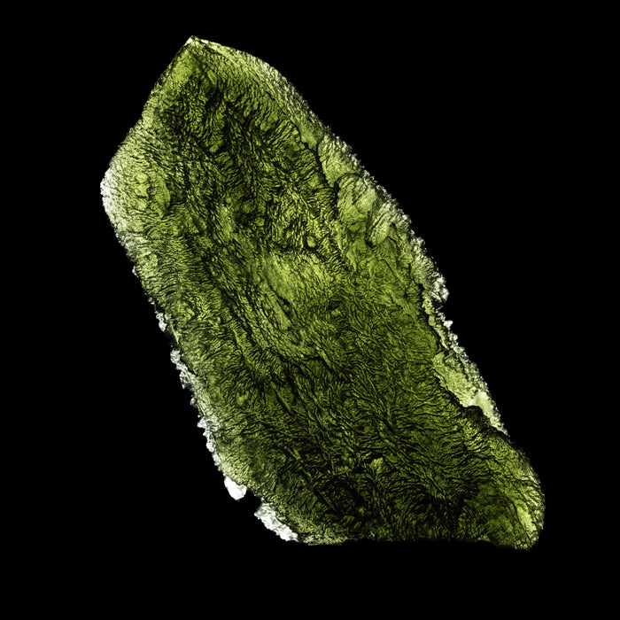 Moldavite 27.66 g 57x27x14mm