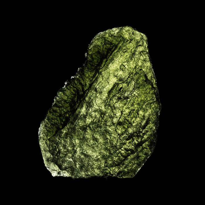 Moldavite 22.91 g 53x41x10mm
