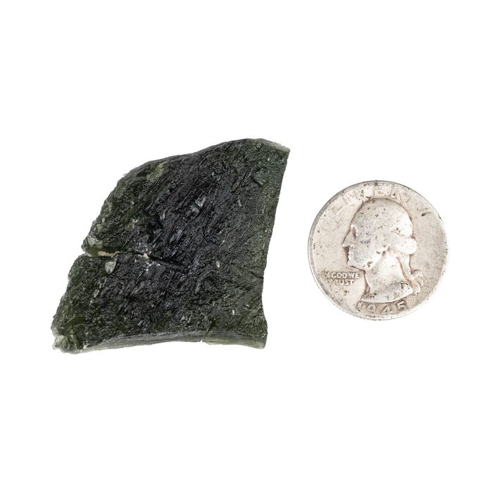 Moldavite 22 g 36x34x13mm