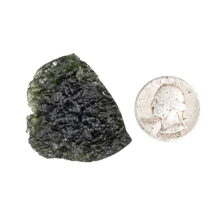 Moldavite 20.38 g 38x36x12mm