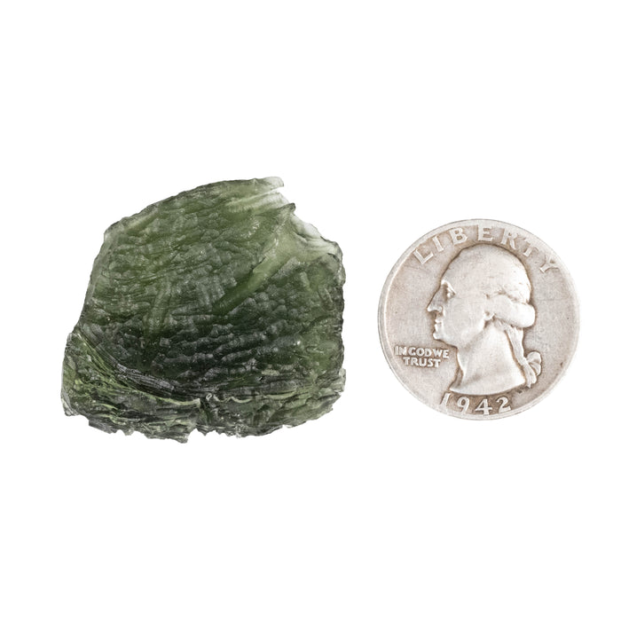 Moldavite 11.15 g 34x32x10mm