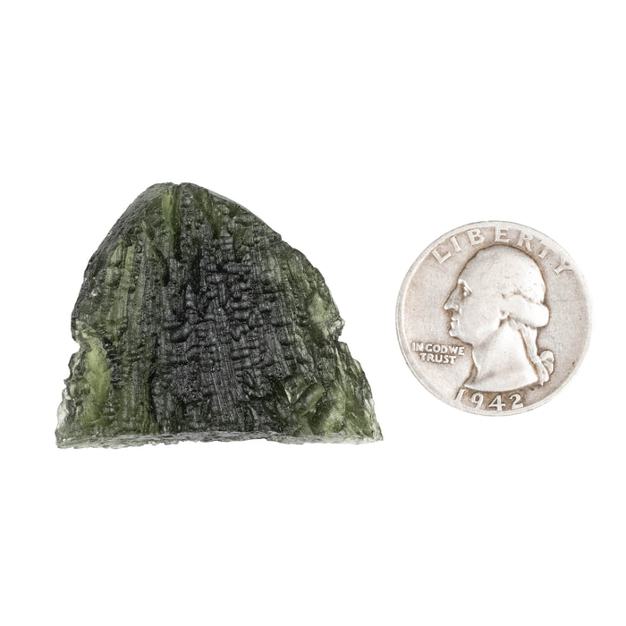 Moldavite 15.14 g 38x31x11mm