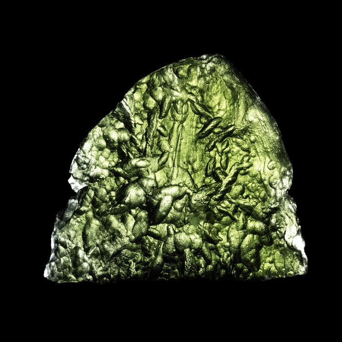 Moldavite 15.14 g 38x31x11mm