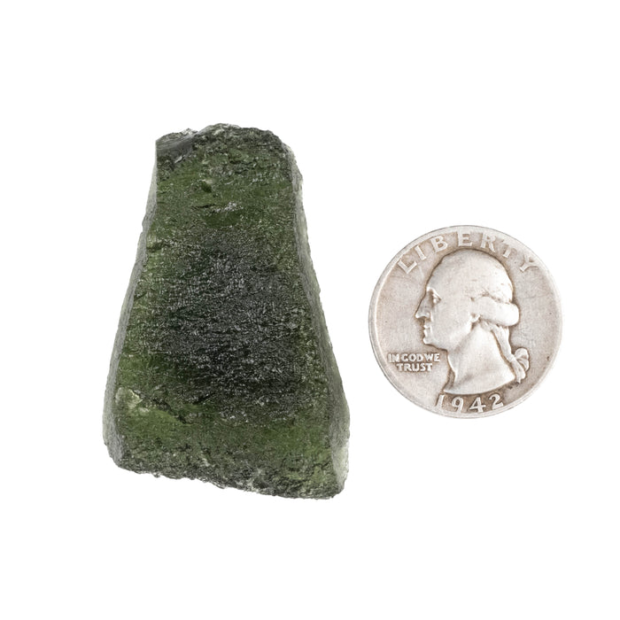 Moldavite 18.89 g 43x29x10mm