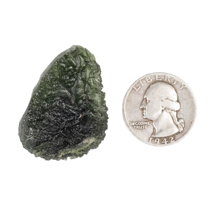 Moldavite 11.89 g 37x28x12mm