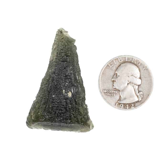 Moldavite 11.92 g 63x26x11mm