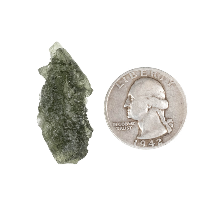 Moldavite 5.51 g 34x19x13mm