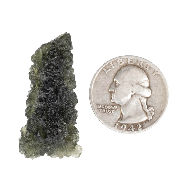 Moldavite 7.58 g 38x18x13mm
