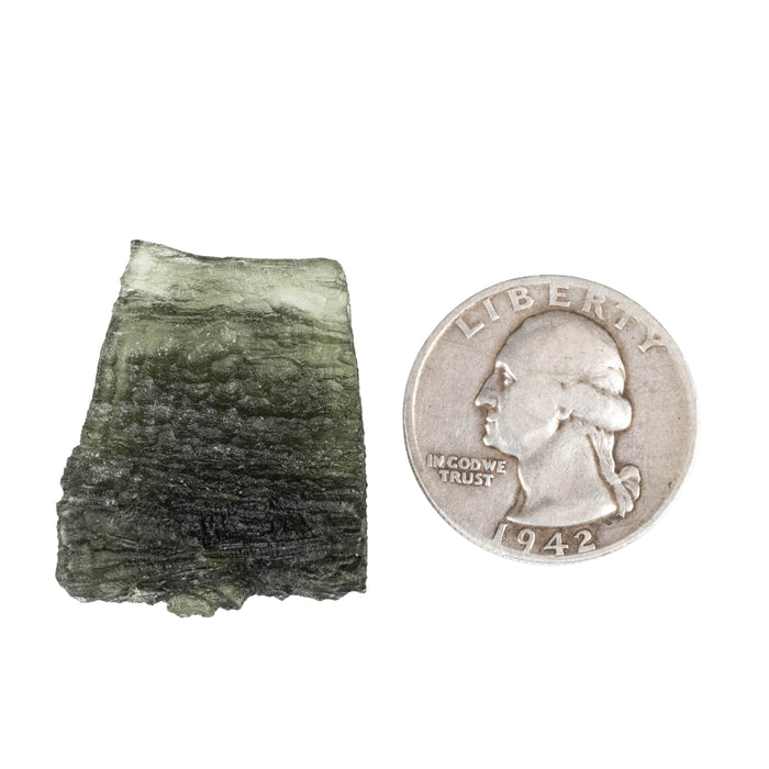 Moldavite 8.96 g 28x24x12mm