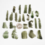 Moldavite - Angel Chimes 40.18 g | WHOLESALE LOT - InnerVision Crystals