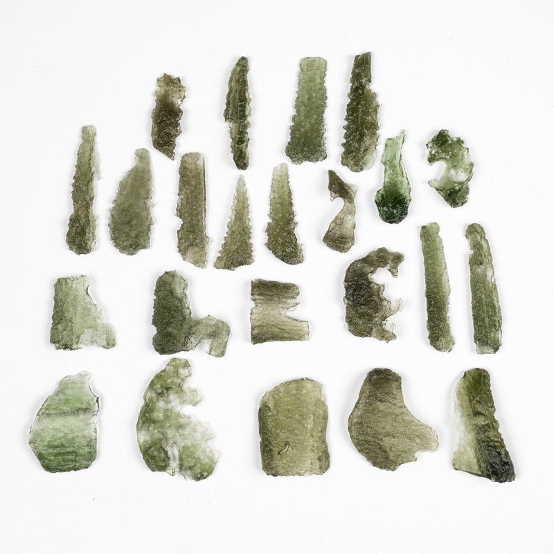 Moldavite - Angel Chimes 40.18 g | WHOLESALE LOT - InnerVision Crystals