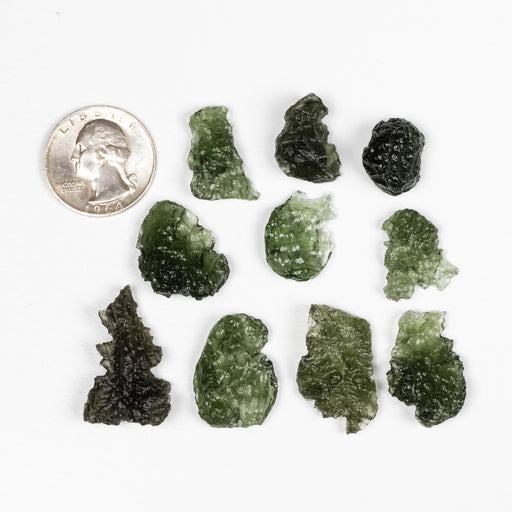 Moldavite - Maly Chlum 20.85 g | WHOLESALE LOT - InnerVision Crystals