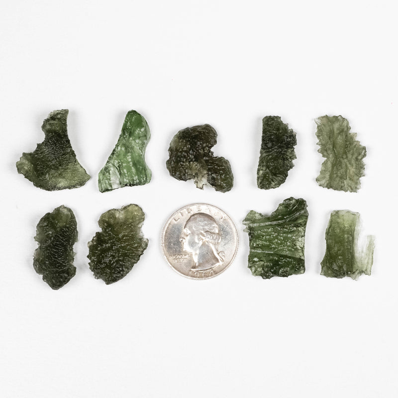 Moldavite - Maly Chlum 20.50 g | WHOLESALE LOT - InnerVision Crystals