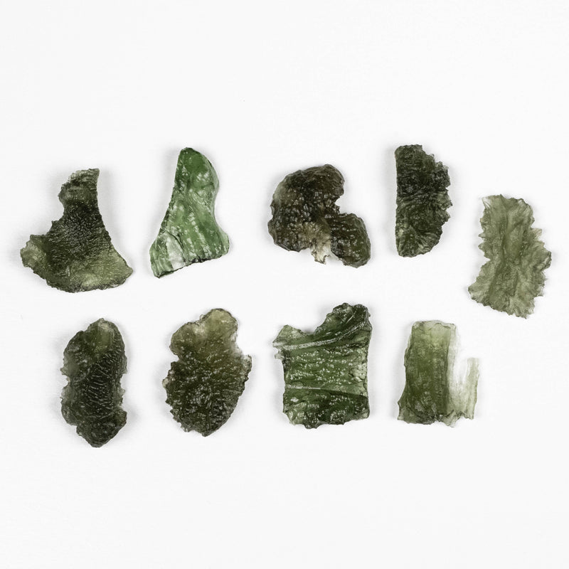 Moldavite - Maly Chlum 20.50 g | WHOLESALE LOT - InnerVision Crystals