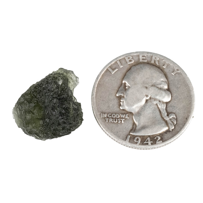 Moldavite 2.63 g 16x15x11mm