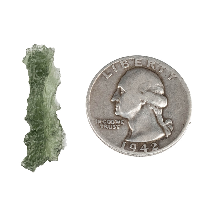 Moldavite 1.12 g 29x10x5mm