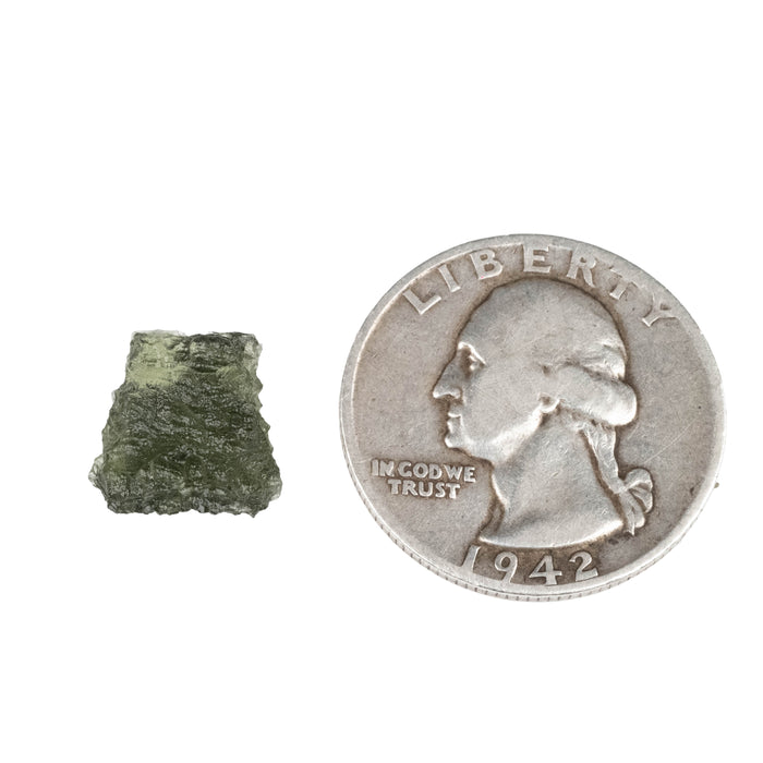 Moldavite 1.02 g 11x11x8mm