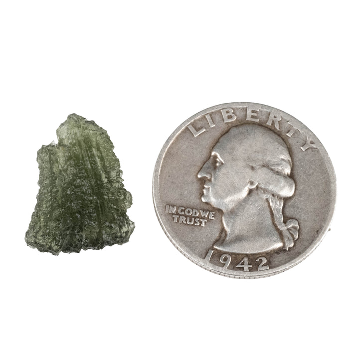 Moldavite 1.84 g 19x14x8mm