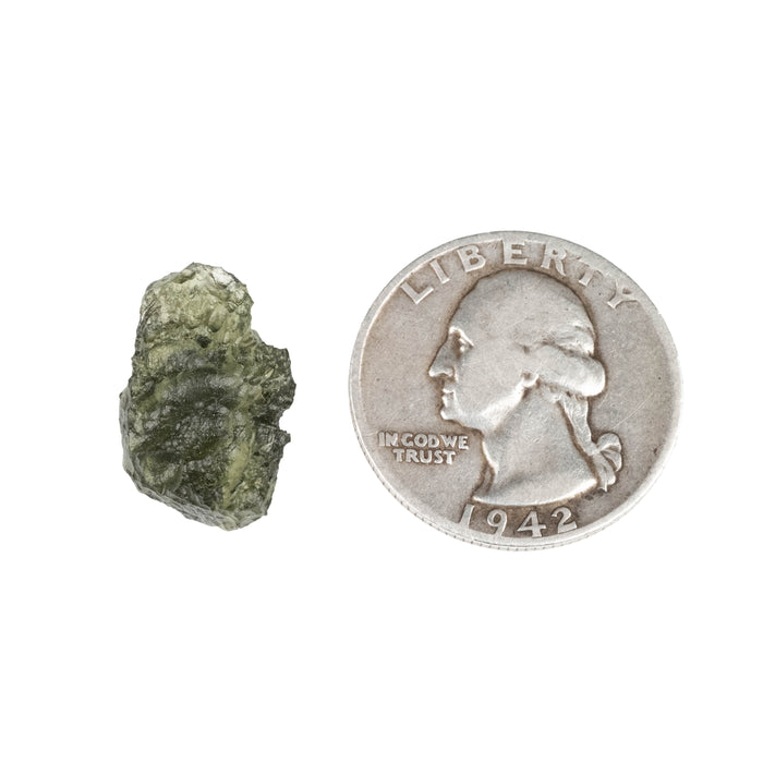 Moldavite 1.63 g 19x13x6mm