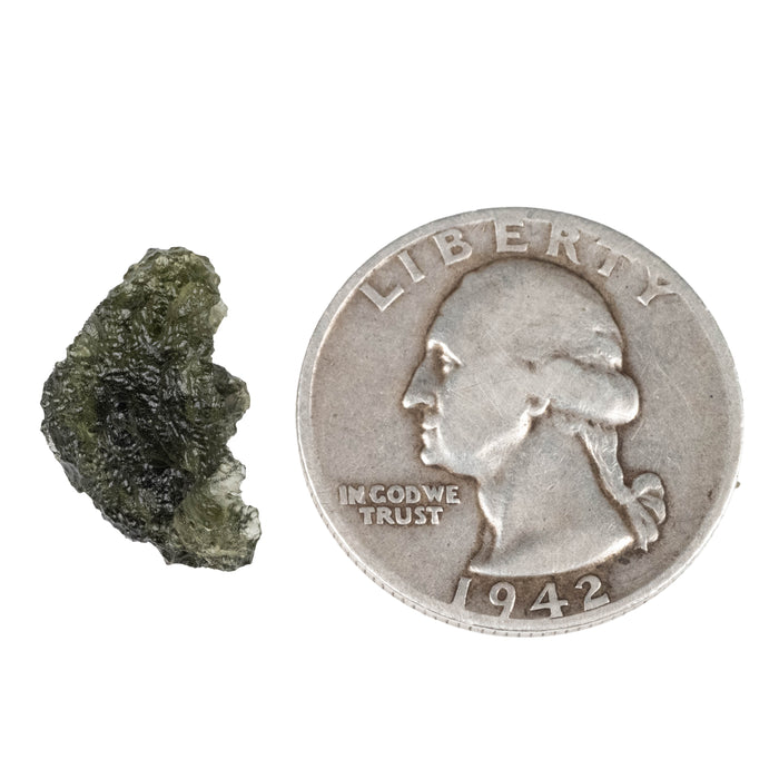 Moldavite 1.22 g 17x11x7mm