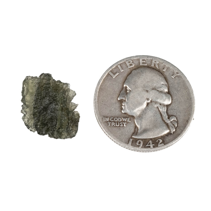 Moldavite 1.40 g 14x14x7mm